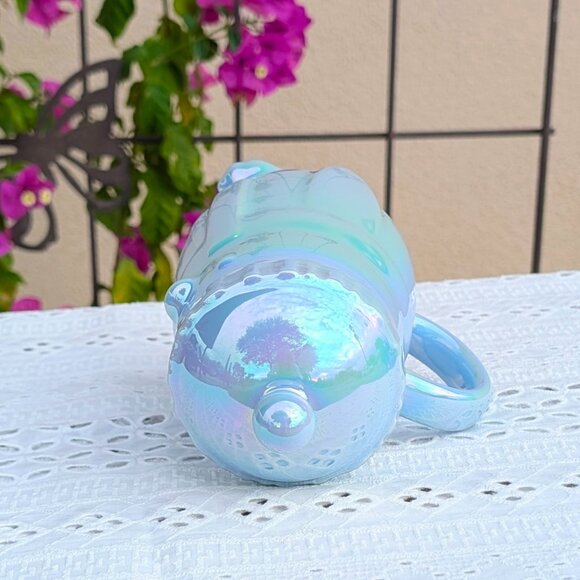 🐧 2025 Starbucks Chapter 2 Holiday Blue Iridescent Penguin Cup with Lid. NWT - Picture 7 of 9